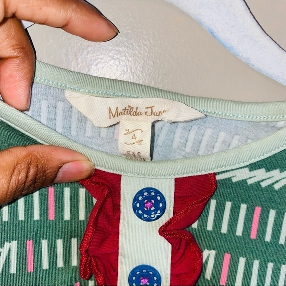 Matilda Jane Well Read Tunic  Set Size 4 - Picture 4 of 5